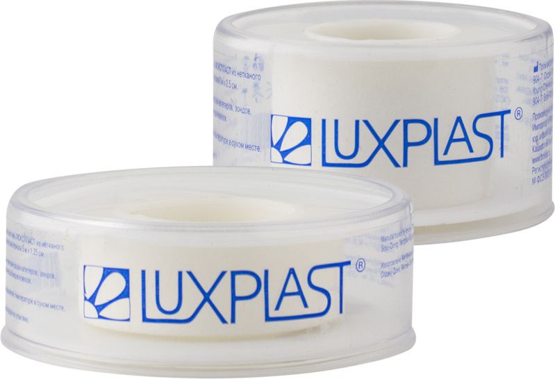Пластырь фиксирующий LuxPlast на нетканой основе