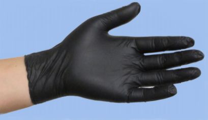 Перчатки смотровые нитриловые UNIXFARM текстурированные стерильные - изображение 4