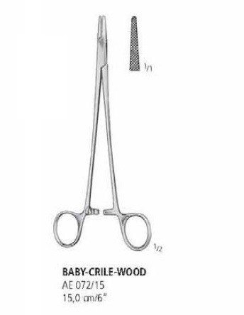 Иглодержатель общехирургический BABY-CRILE-WOOD AE 072