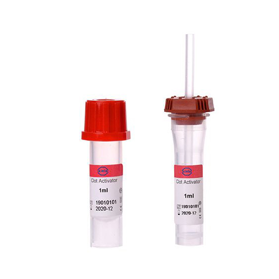 Пробирка для капиллярной крови Xinle без наполнителя