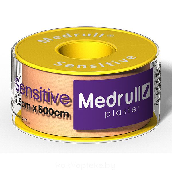 Пластырь фиксирующий Medrull Sensitive