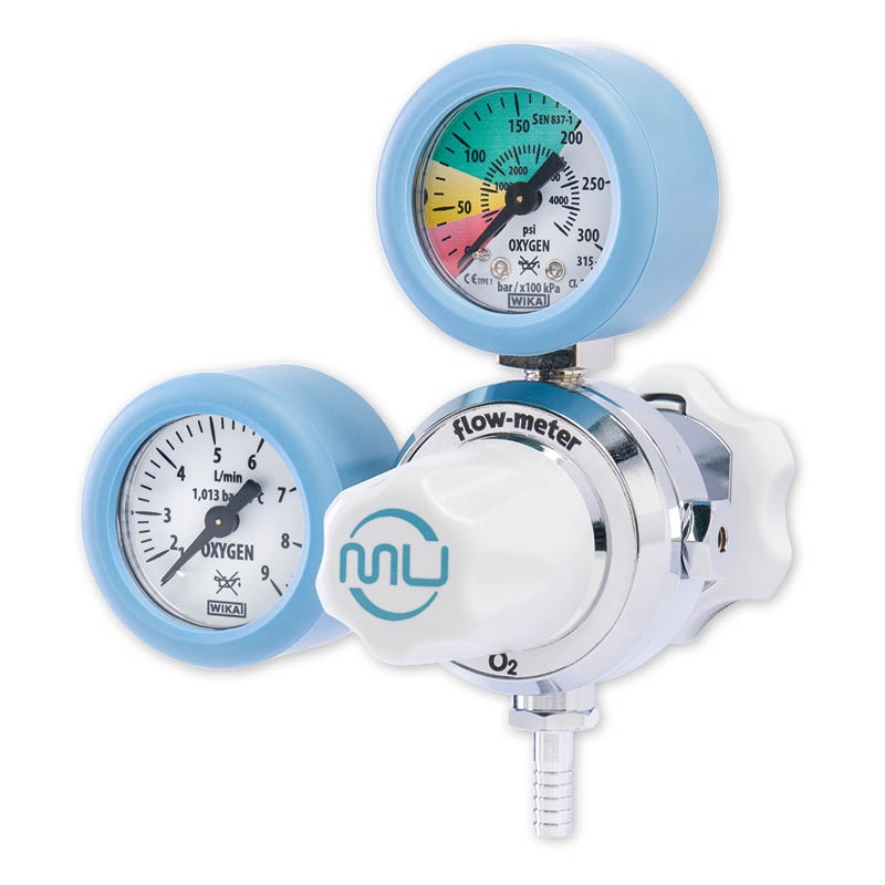 Регулятор давления Flow Meter MU с боковым манометром