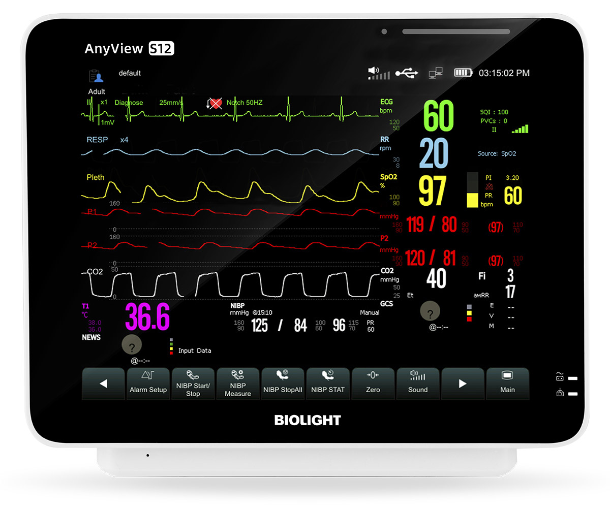 Монитор пациента BLT AnyView S12 - изображение 2