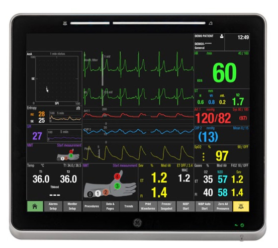 Монитор пациента GE Carescape Canvas 1000