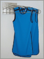 Вешалка для рентгенкабинета УХРЗ-1-Х настенная