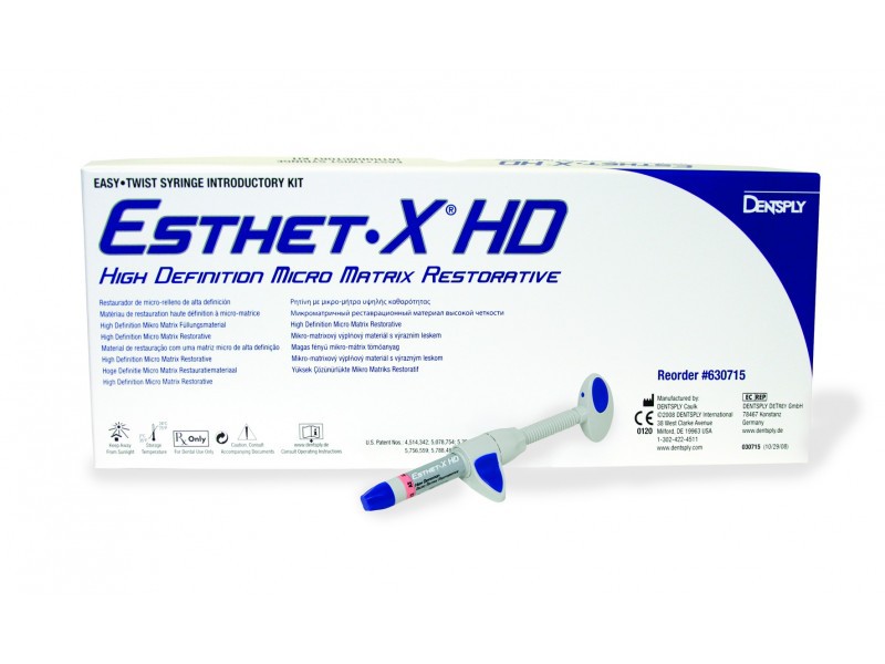 Материал стоматологический светоотверждаемый композитный пломбировочный Esthet-X HD