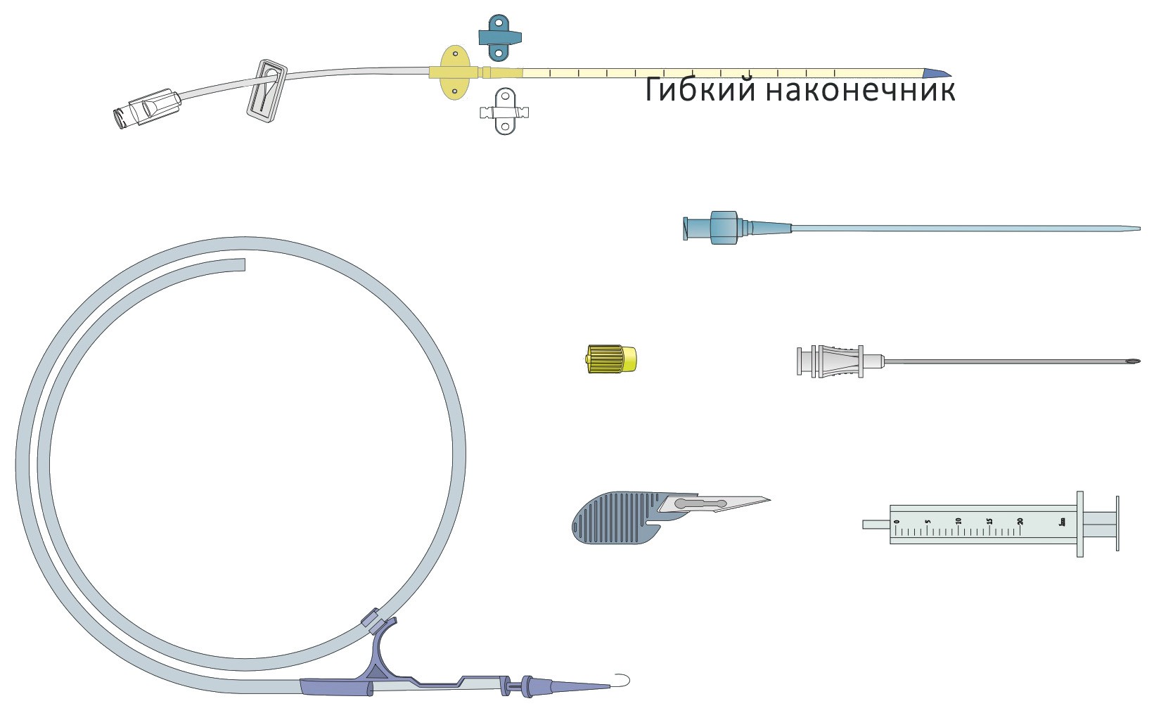 Центральный венозный катетер Biometrix Centra-Line HO