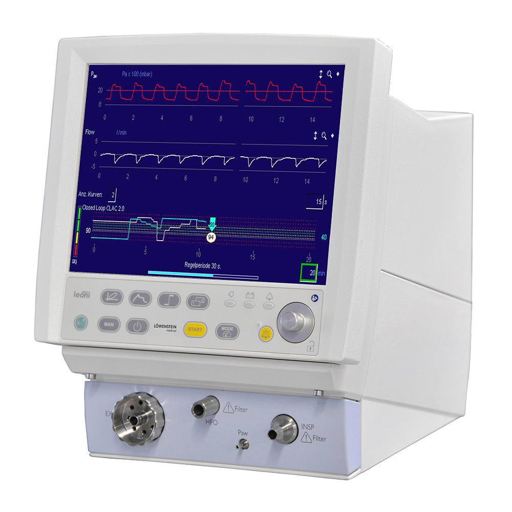 Аппарат ИВЛ Lowenstein Leoni Plus