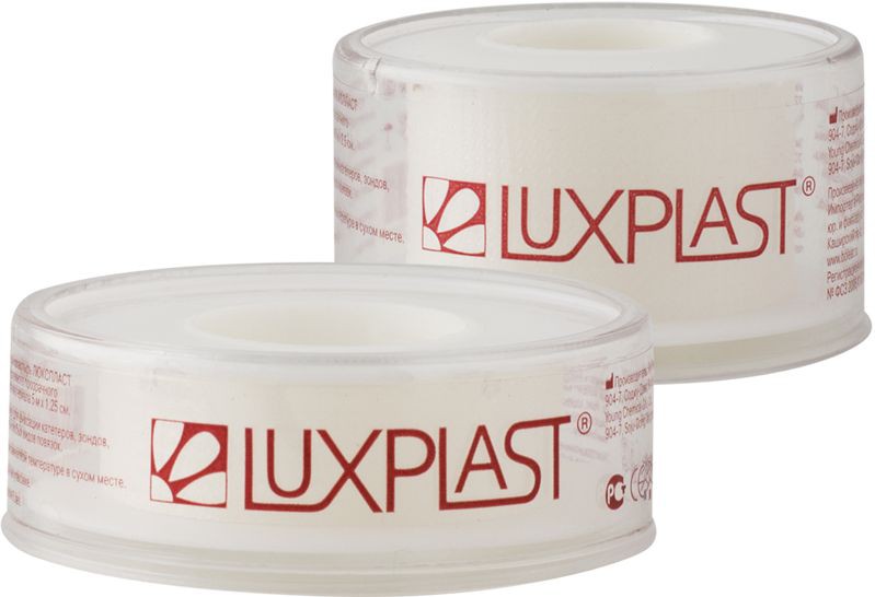 Пластырь фиксирующий LuxPlast на полимерной основе