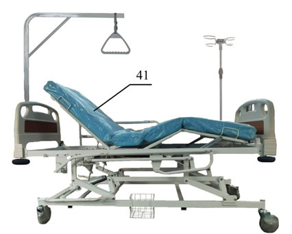 Кровать медицинская Юнова-4ГП с1170 с гидроприводом - изображение 3