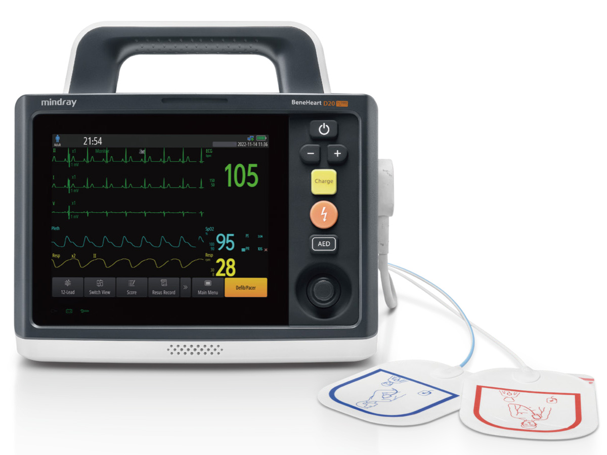 Дефибриллятор-монитор Mindray BeneHeart D20