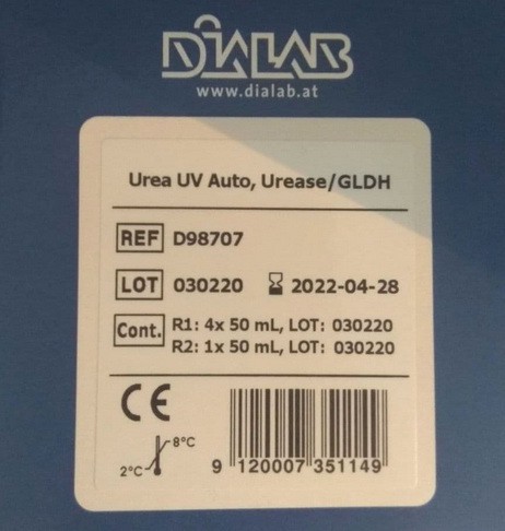 Диагностический реагент Dialab Мочевина UV Auto