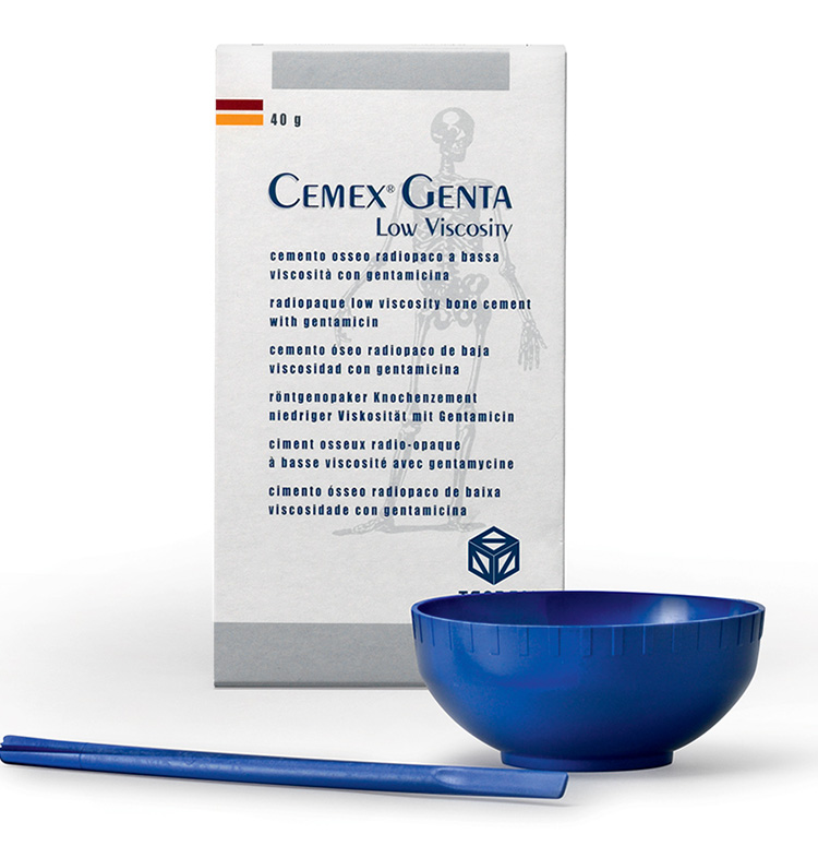 Костный цемент Cemex Genta LV