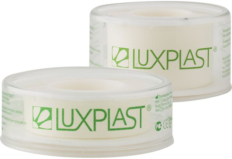 Пластырь фиксирующий LuxPlast на шелковой основе