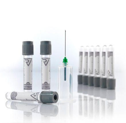 Пробирка вакуумная VACUSERA Na фторид + К оксалат