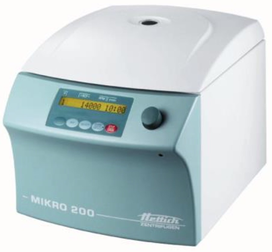 Центрифуга лабораторная Hettich Mikro 200