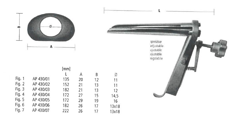Клинок ларингоскопа Nopa AP 430
