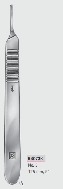 Ручка скальпеля Aesculap Scalpel Handle № 3 BB073R