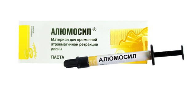 Паста для временной атравматичной ретракции десны «Алюмосил»