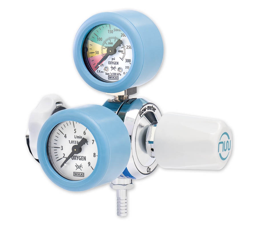 Регулятор давления Flow Meter MU с фронтальным манометром