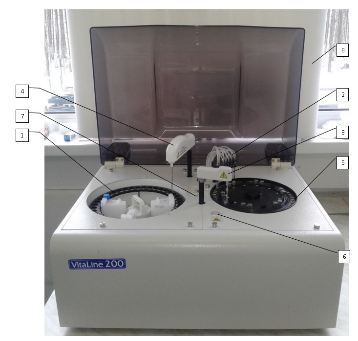 Биохимический анализатор ВитаЛайн 200 - изображение 2