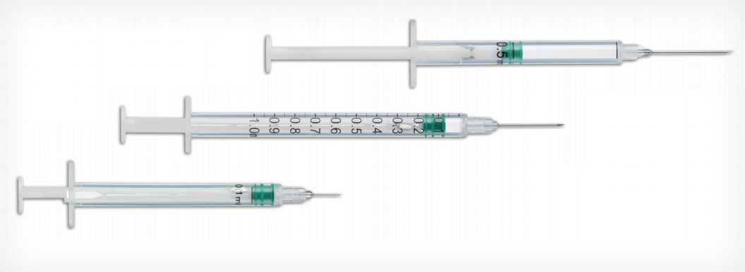 Шприц инъекционный Vogt Medical самоблокирующийся