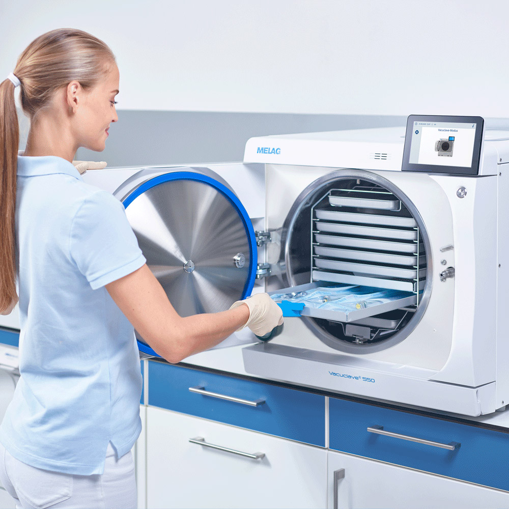 Стерилизатор паровой MELAG Vacuclave 550 - изображение 4