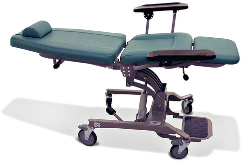 Кресло медицинское для взятия крови и транспортировки пациента Lojer 6801 - изображение 2