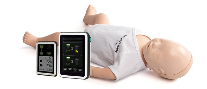 Манекен-тренажер младенца Laerdal Resusci Baby QCPR для отработки навыков СЛР