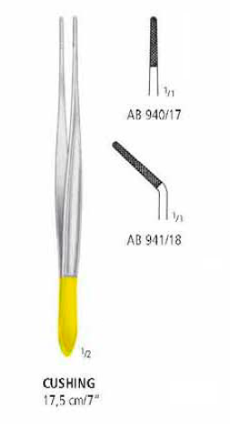 Пинцет твердосплавный CUSHING AB 940 / AB 941