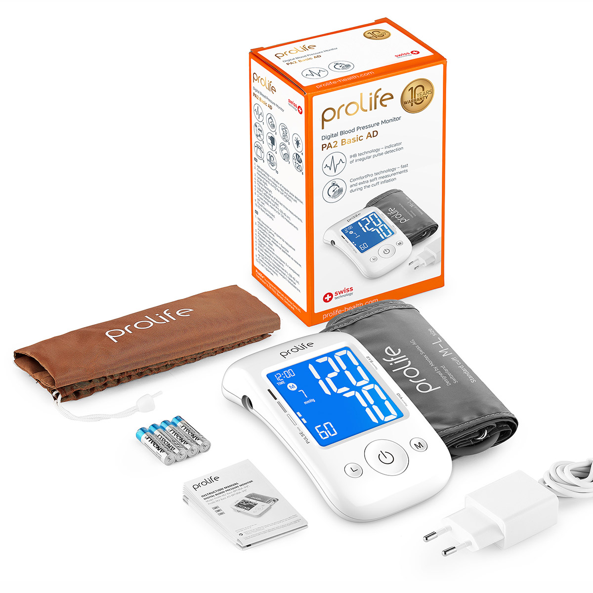Тонометр автоматический Prolife PA2 Basic AD - изображение 2