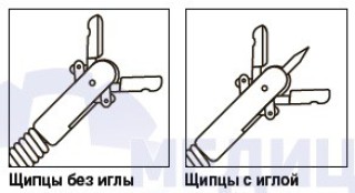 Щипцы биопсийные Max2 RBF-2.4-160-S многоразовые, с иглой