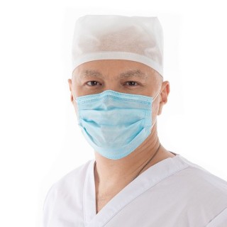 Маска медицинская Нелва 8288 трехслойная