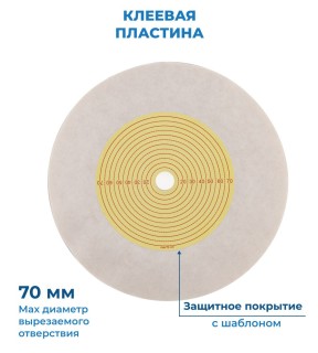 Пластина стомийная БелПласГрупп КП