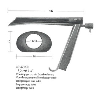 Клинок ларингоскопа Nopa AP 427