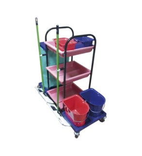 Тележка медицинская уборочная ТМ-У-13