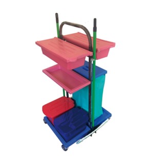 Тележка медицинская уборочная ТМ-У-03 (для безведерной уборки помещений)