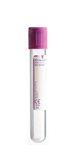 Пробирка вакуумная BD Vacutainer с К2 ЭДТА