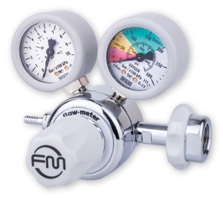 Регулятор давления Flow Meter FM с двумя манометрами