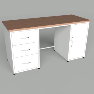 Стол медицинский двухтумбовый СМТ-2