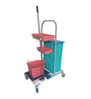 Тележка медицинская уборочная ТМ-У-10