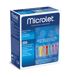 Ланцеты для глюкометра Ascensia Diabetes Microlet