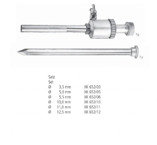 Троакар XK 652, 3.5 - 12.5 мм