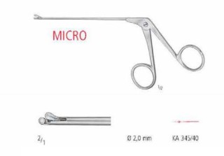 Микро кусачки артроскопическая KA 345, 2.0 мм