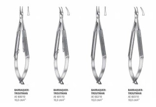 Микроиглодержатель BARRAQUER-TROUTMAN AE 600/10, 601/10, 602/10, 603/10