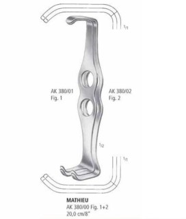 Крючок пластинчатый по Мэтью MATHIEU AK 380