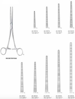 Зажим артериальный ROCHESTER-PEAN AA 200