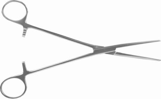 Зажимы артериальные прямые «Pean» (матированные) З-219