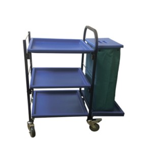 Тележка медицинская уборочная ТМ-У-17