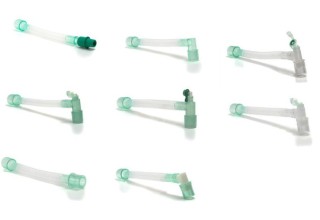 Коннектор дыхательного контура гибкий Intersurgical Flexible™ с угловым / прямым соединением